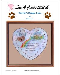 click here to view larger image of Heaven's Doggie Door (chart)