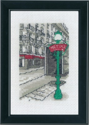 click here to view larger image of Paris (counted cross stitch kit)