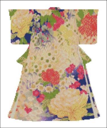 Kimono 003 - Chrysanthemum