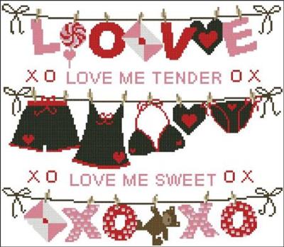 click here to view larger image of Love Me Tender Love Me Sweet (chart)