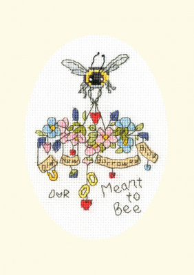 Meant to Bee Greeting Card