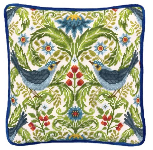 Summer Bluebirds Tapestry