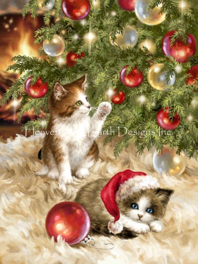 Christmas Tree Kittens/Mini - Dona Gelsinger