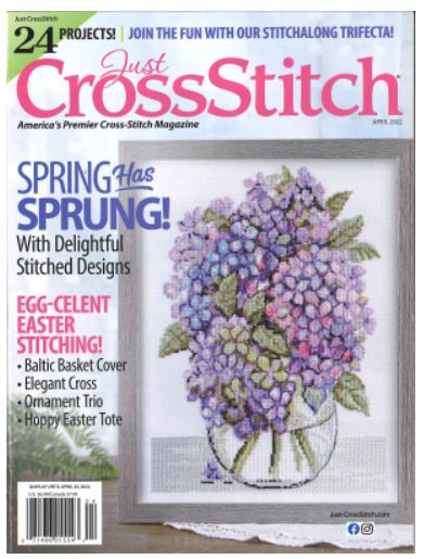 2022 Just Cross Stitch March/April Spring has Sprung!