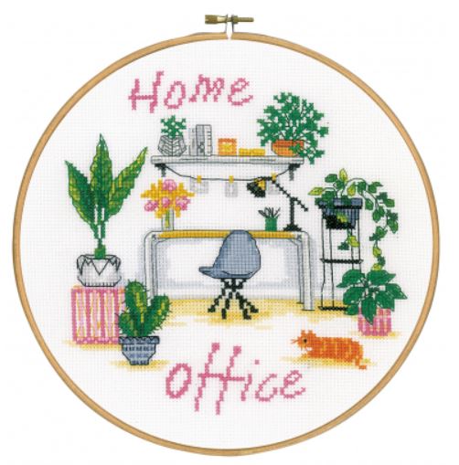 click here to view larger image of Home Office (counted cross stitch kit)