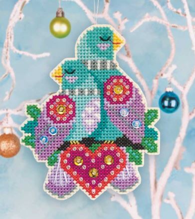 Turtle Doves Ornament Kit