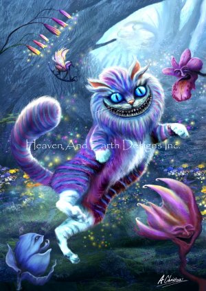 Blue Eyed Cheshire Cat - Anthony Christou