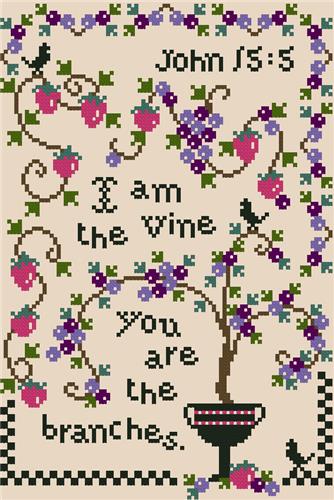 click here to view larger image of I Am the Vine Sampler (chart)