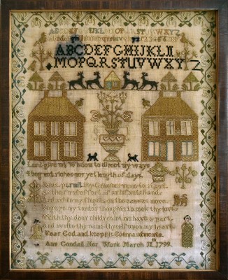 click here to view larger image of Ann Goodall Sampler (chart)