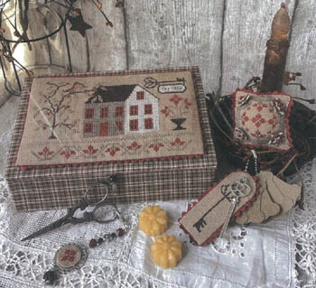 click here to view larger image of House of Keys Sewing Box (chart)