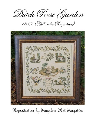 Dutch Rose Garden 1849