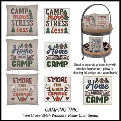 Pillow Chat - Camping Trio
