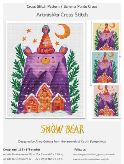 click here to view larger image of Snow Bear (chart)