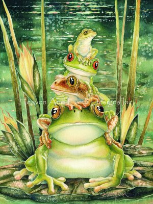click here to view larger image of Top Frog/Mini - Jody Bergsma (chart)