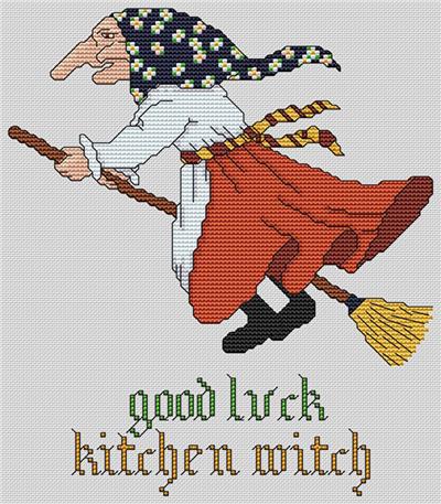 Good Luck Kitchen Witch