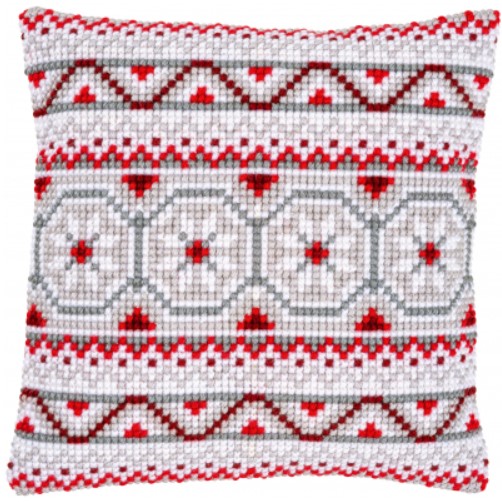 click here to view larger image of Norwegian Cushion (counted cross stitch kit)