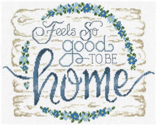 click here to view larger image of Good to be Home - Ursula Michael (counted cross stitch kit)