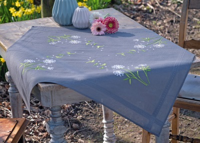 Flower Fluff Tablecloth