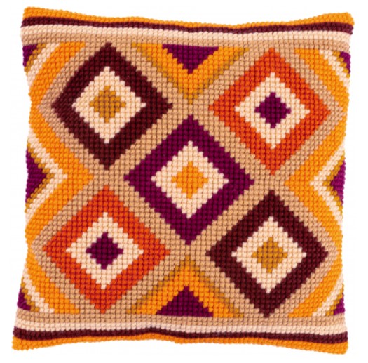click here to view larger image of Kilim Motif Cushion (needlepoint kit)
