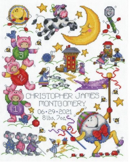 click here to view larger image of ABC Fun (counted cross stitch kit)