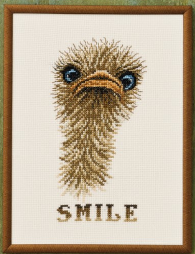 Smiley Ostrich