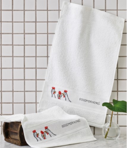 Good Morning Towels (2 pieces)