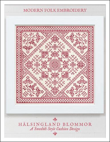 Halsingland Blommor - Swedish Style Cushion Design