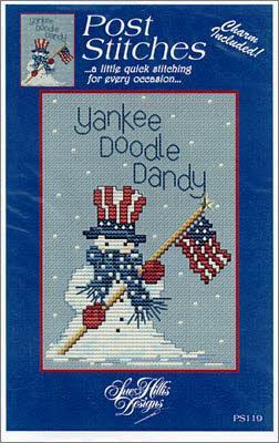 click here to view larger image of Yankee Doodle Dandy w/charm - Sue Hillis (chart)