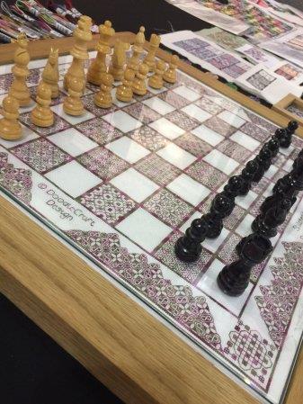 Chessboard - Blackwork