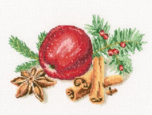 click here to view larger image of Warm Flavours (counted cross stitch kit)