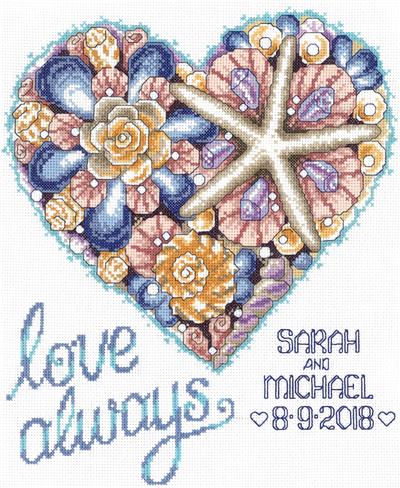Seashell Wedding Heart - Ursula Michael
