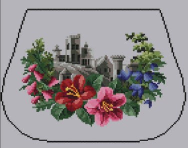 Floral Castle Design - A