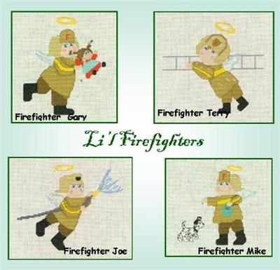 click here to view larger image of Li'L Firefighter Angels (chart)