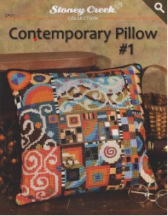 click here to view larger image of Contemporary Pillow ! (chart)