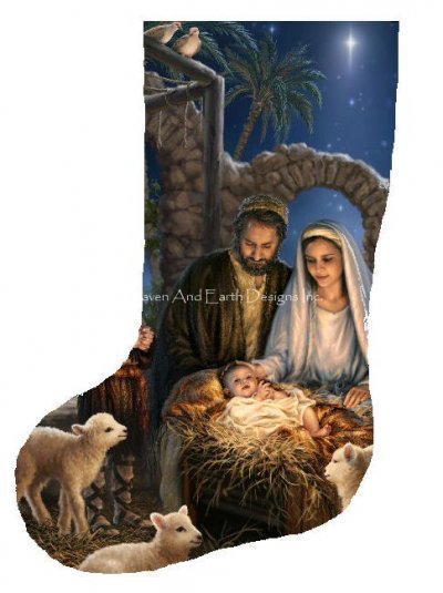 Stocking The Nativity Flipped - Dona Gelsinger