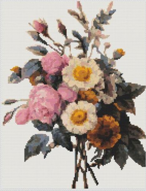 Flowers (REDOU04) (Pierre-Joseph Redoute)