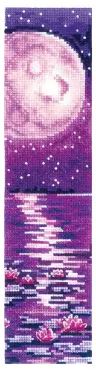 Bookmark - Purple Moon