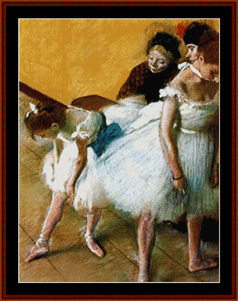 Dance Examination, The - Edgar Degas