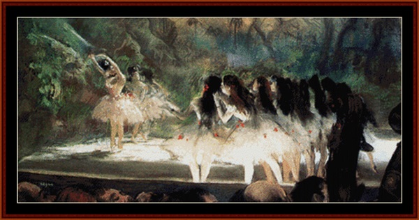 Ballet  at Paris Opera - Edgar Degas