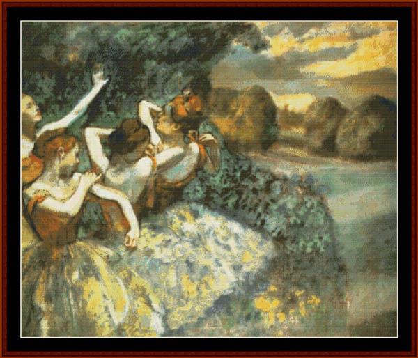Four Dancers 1900 - Edgar Degas