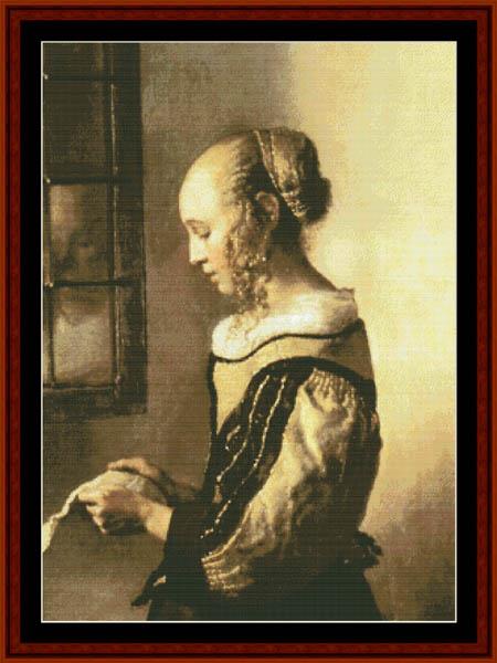 Girl Reading Letter - Johannes Vermeer