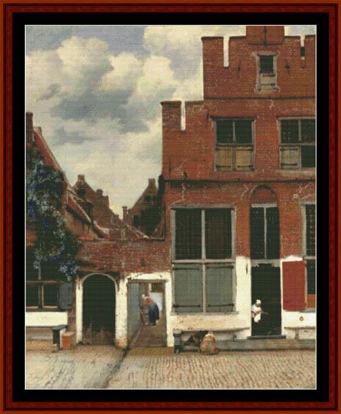 Houses in Delft - Johannes Vermeer