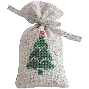 Cross Stitch Bag - Christmas Tree