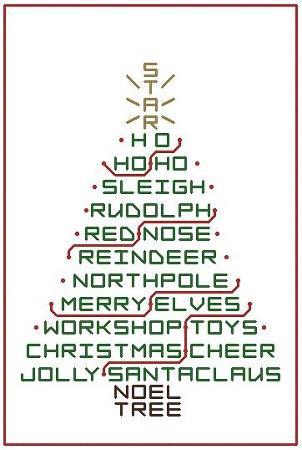 Stitch N Search Christmas Tree