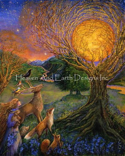click here to view larger image of Moon Tree - Josephine Wall (chart)