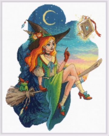 click here to view larger image of Magic Lessons (counted cross stitch kit)