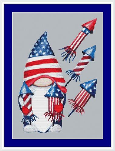 Independence Day Gnome