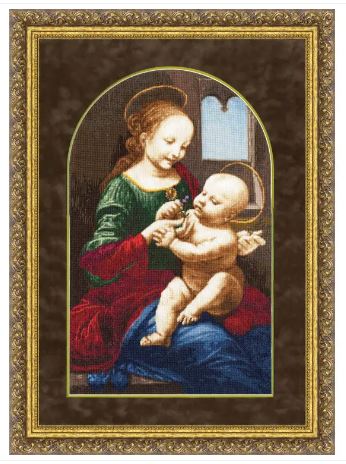 click here to view larger image of Benois Madonna (counted cross stitch kit)