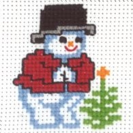 Snowman with Spruce