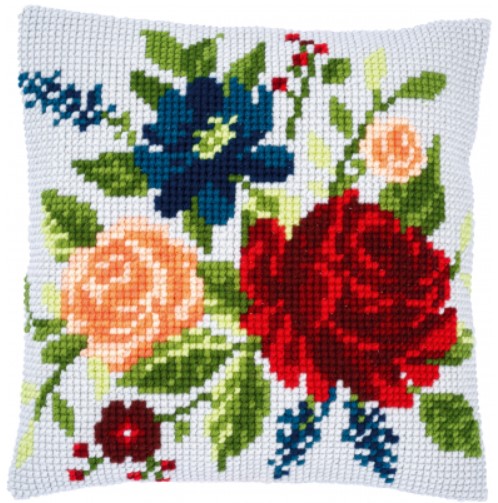 click here to view larger image of Peonies III (counted cross stitch kit)